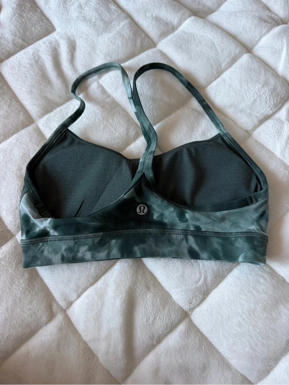 FLOW Y NULU BRA *LIGHT SUPPORT, A–C CUPS Diamond Dye Starlight Smoked Spruce